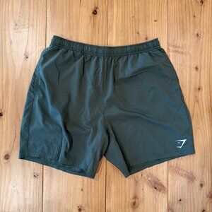 Gymshark Green Men’s Athletic Gym Shorts – Size XXL – Great Condition